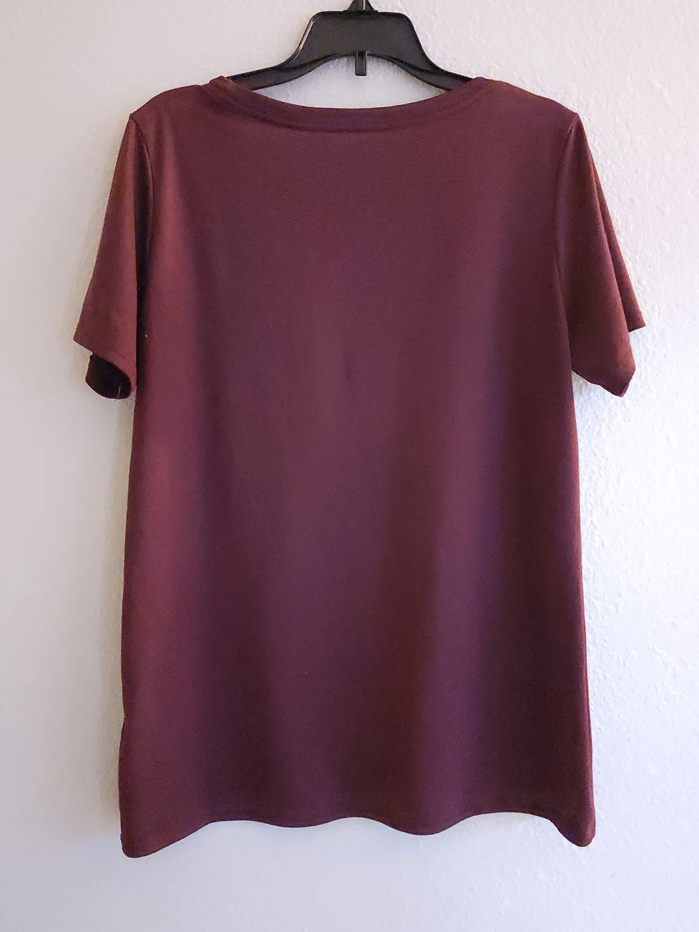 Nike Dri-FIT Legend Short Sleeve Training Tee - Night Maroon - Size Medium